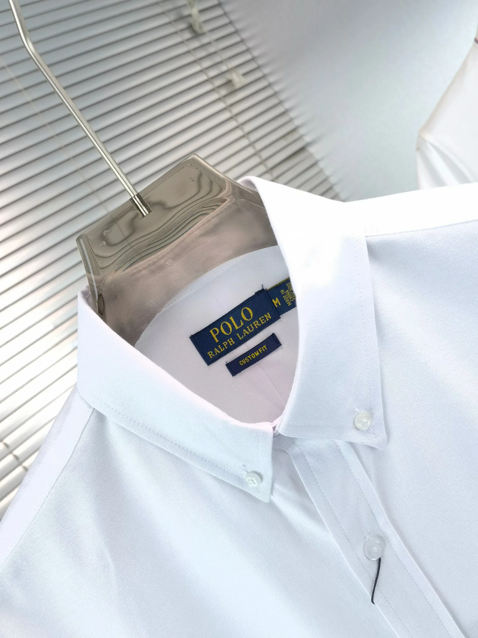 P210 🌸 (11 colors) Ralph Lauren polo long-sleeved classic popular shirt, collection picture➕detail picture❗Pure cotton Oxford fabric, the material is crisp and textured, not soft at all, and the upper body is stylish❗️❗️ Color: Picture color, Size: M---xxL